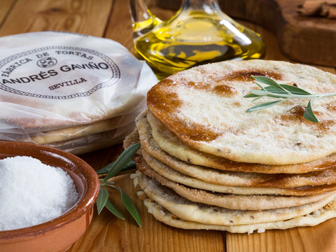 Traditionelles Gebäck mit Olivenöl - Tortas de Aceite Tradicional - Spanien