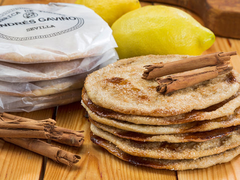 Traditionelles Gebäck mit Zitrone und Zimt - Tortas de Limon y Canela - Spanien