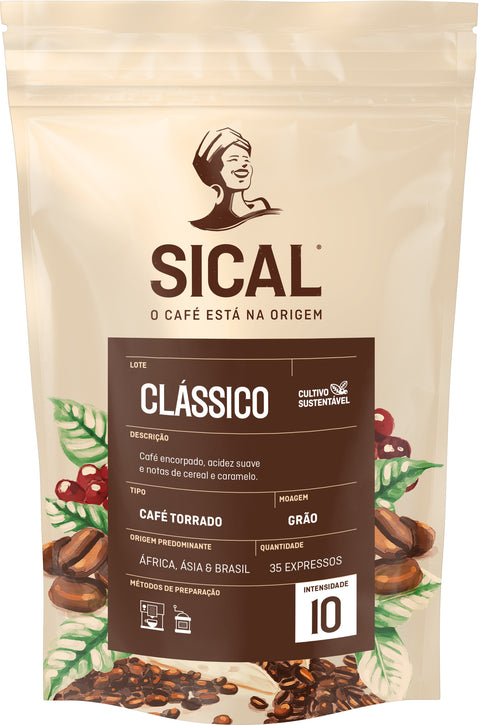 Röstkaffee, ganze Bohne - Café Sical Classico 1Kg - Portugal