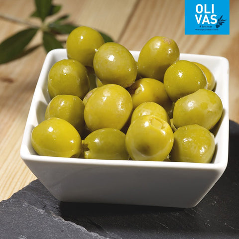 Manzanilla Oliven mit Sardellen-Creme - Olivas rellenas Anchoa 200g - OLIVAS - Spanien