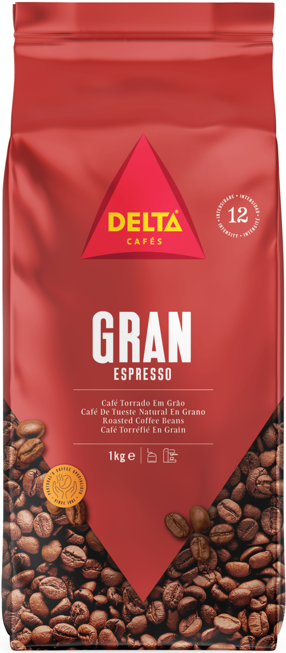 Röstkaffee, ganze Bohne - Café Delta Gran Espresso - Delta Cafés - Portugal
