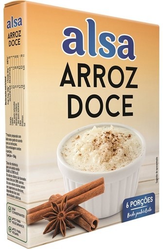Milchreis Zubereitungspulver - Arroz Doce - Alsa - Portugal