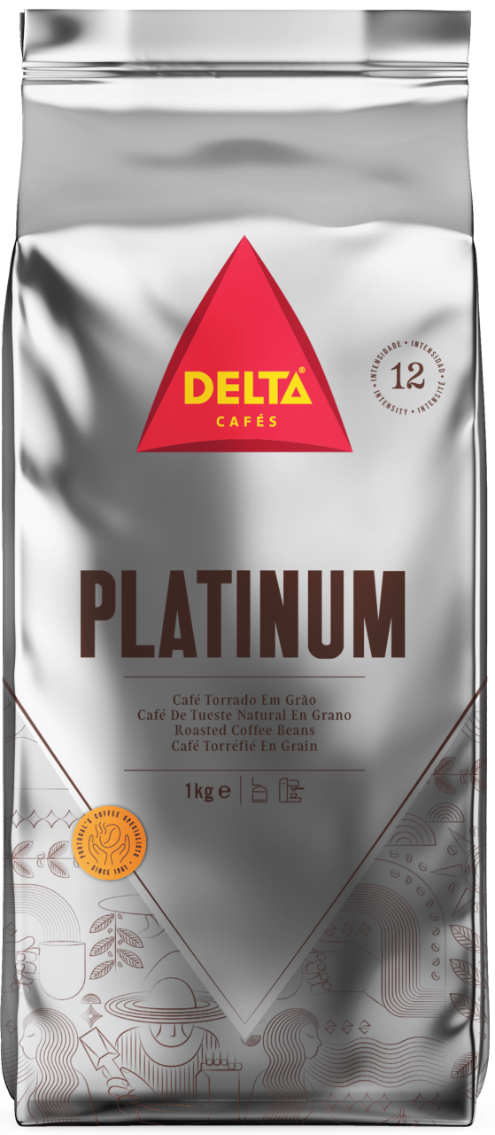 Röstkaffee, ganze Bohne - Café Delta Platinum - Delta Cafés - Spanien